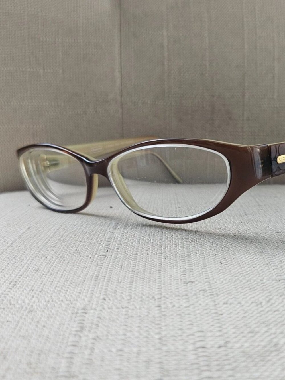 Coach Women Eyeglasses Frame Aurora 533 Brown/Camel Frame Eyewear Glasses